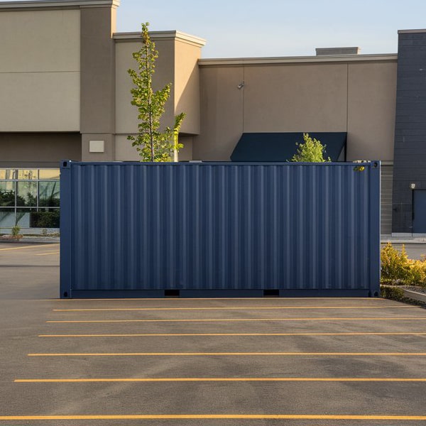 our commercial storage containers are designed to be weather-resistant and protect your items from the elements